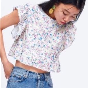 NWT Zara crop top